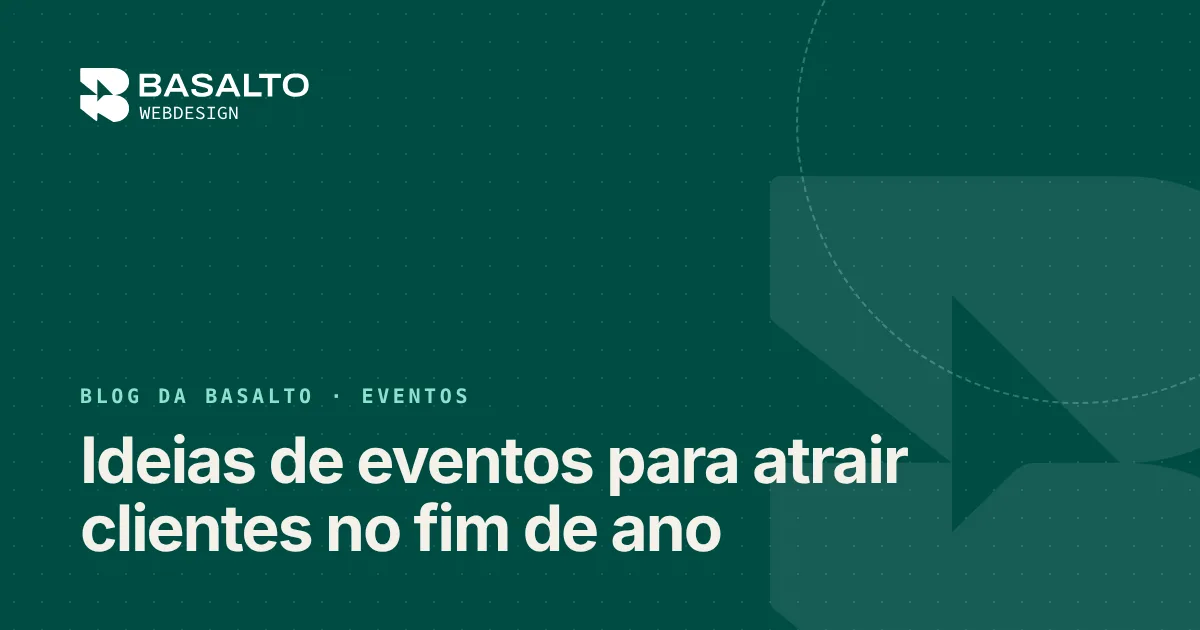 Capa do post: Ideias de eventos para atrair clientes no fim de ano