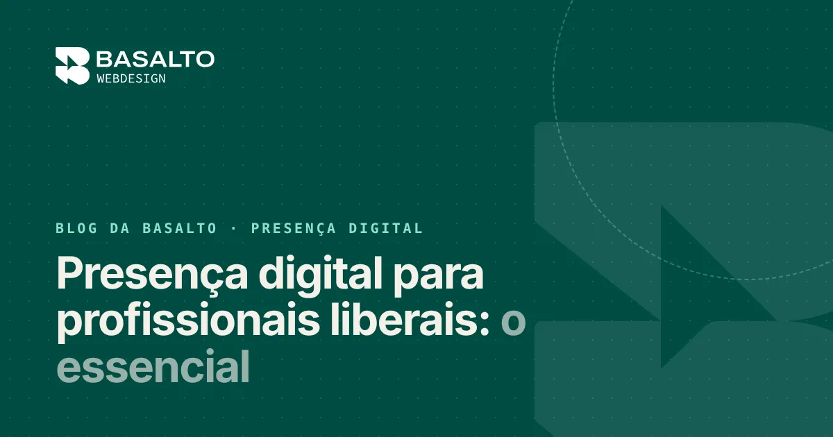 Capa do post: Presença digital para profissionais liberais: o essencial